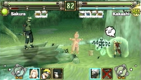 Pantallazo de Naruto: Ultimate Ninja Heroes para PSP