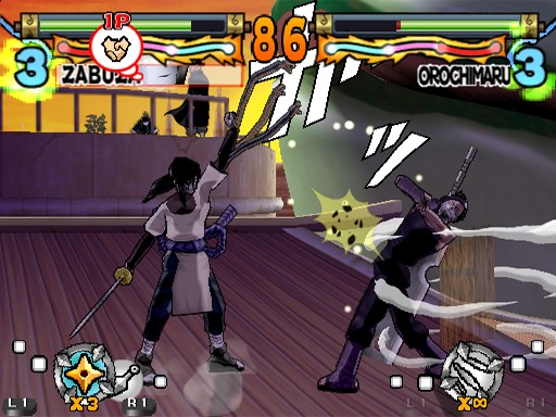 Pantallazo de Naruto: Ultimate Ninja para PlayStation 2