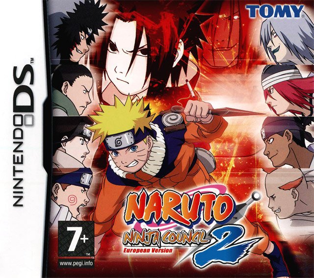Caratula de Naruto Ninja Council European Version 2 para Nintendo DS