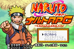 Pantallazo de Naruto RPG - Uketsugareshi Hi no Ishi (Japonés) para Game Boy Advance