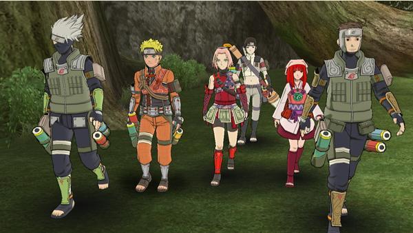 Pantallazo de Naruto Shippuden: Dragon Blade Chronicles para Wii