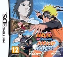 Caratula de Naruto Shippuden: Naruto vs Sasuke para Nintendo DS