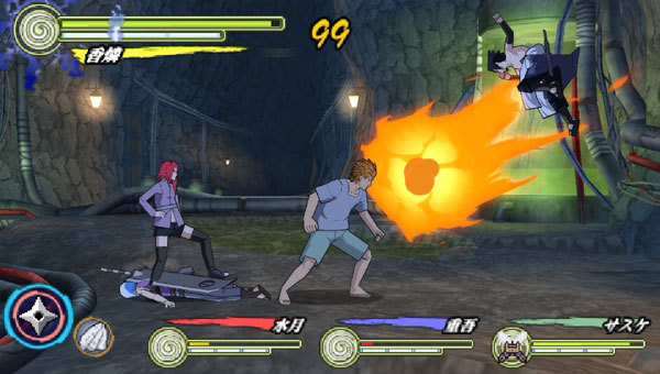 Pantallazo de Naruto Shippuden: Ultimate Ninja Heroes 3 para PSP