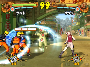 Pantallazo de Naruto Shippuuden: Narutimate Accel (Japonés) para PlayStation 2