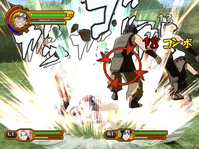 Pantallazo de Naruto Shippuuden: Narutimate Accel  2 (Japonés) para PlayStation 2