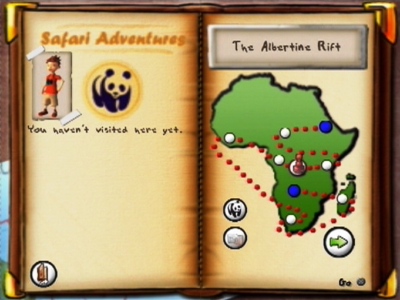 Pantallazo de National Geographic Safari Adventures Africa para PlayStation 2