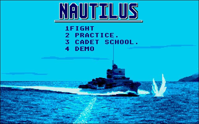 Pantallazo de Nautilus para Atari ST
