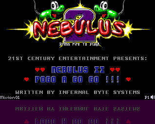 Pantallazo de Nebulus 2: Pogo A Go Go para Amiga