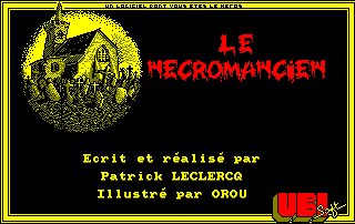 Pantallazo de Necromancien, Le para Amstrad CPC