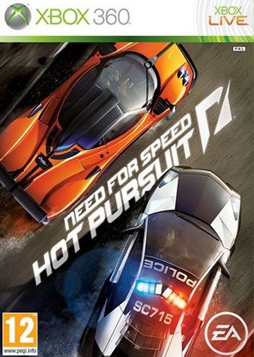 Need for Speed: Hot Pursuit (Caratula de Xbox 360) a tamaño completo