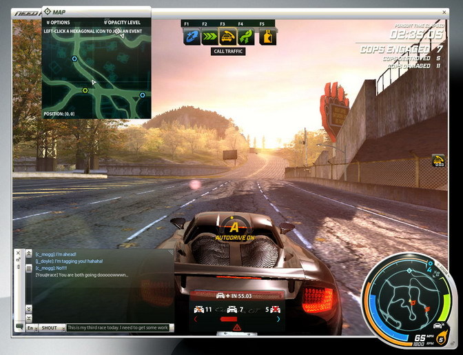 Pantallazo de Need for Speed: World Online para PC