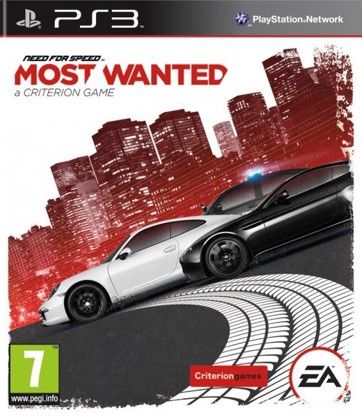 Caratula de Need for Speed Most Wanted para PlayStation 3
