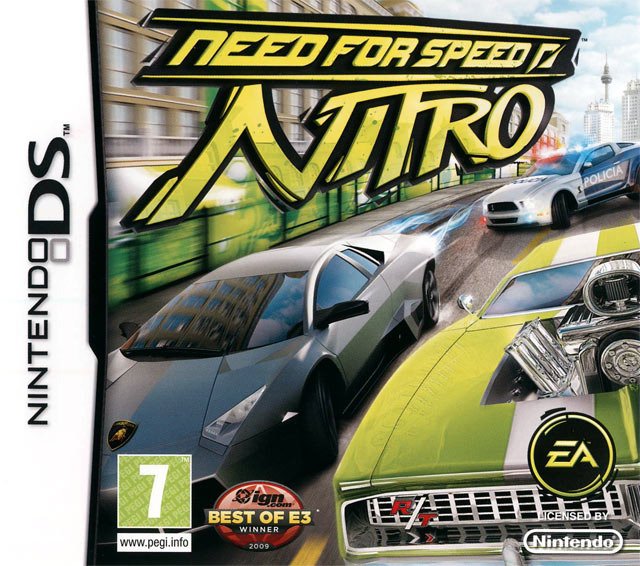 Need for Speed Nitro (Caratula de Nintendo DS) a tamaño completo: 640