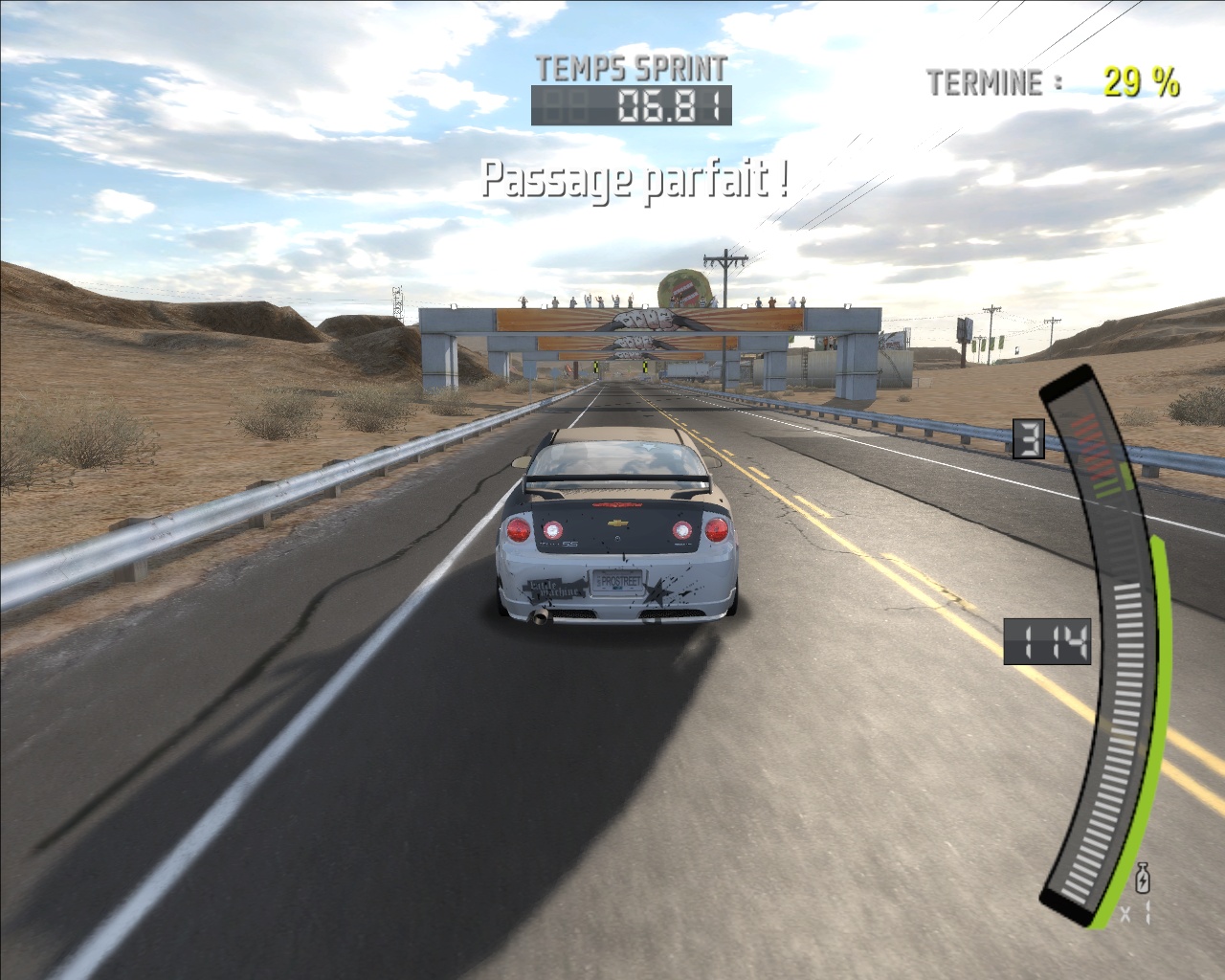 Pantallazo de Need for Speed ProStreet para PlayStation 2