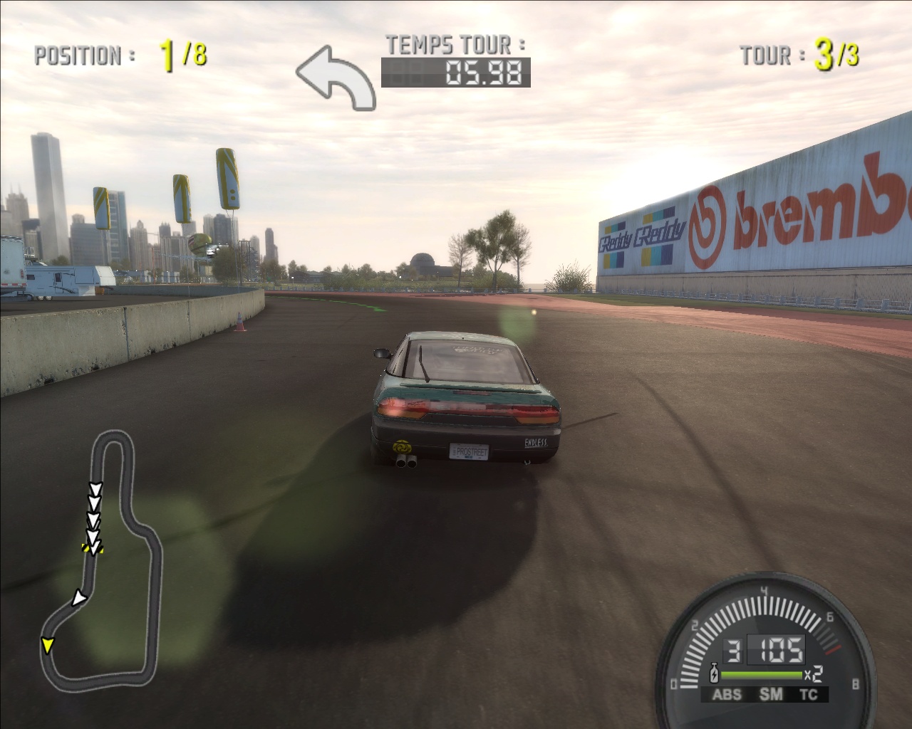 Pantallazo de Need for Speed ProStreet para PlayStation 2