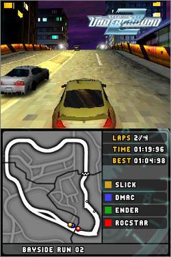 Pantallazo de Need for Speed Underground 2 para Nintendo DS