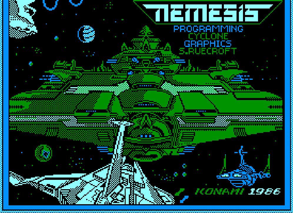 Pantallazo de Nemesis para Amstrad CPC
