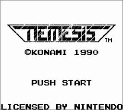 Pantallazo de Nemesis para Game Boy