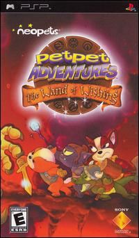 Caratula de Neopets Petpet Adventure: The Wand of Wishing para PSP