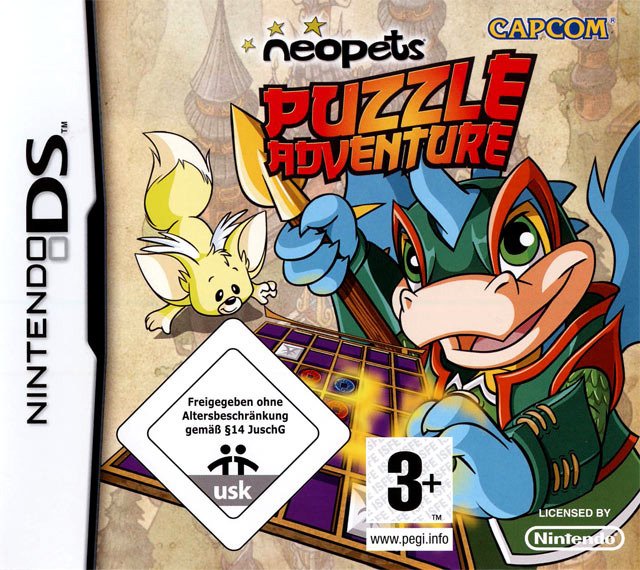 Caratula de Neopets Puzzle Adventure para Nintendo DS