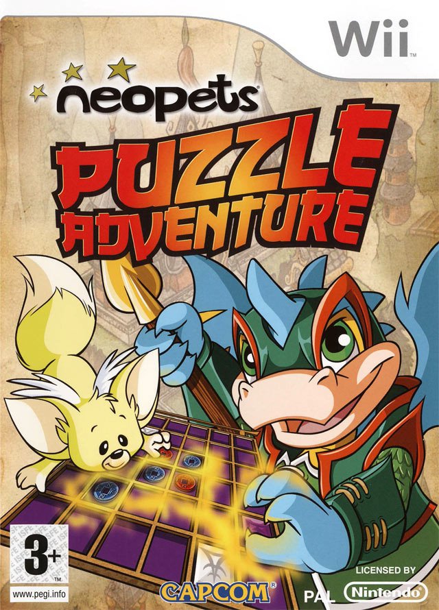 Caratula de Neopets Puzzle Adventure para Wii