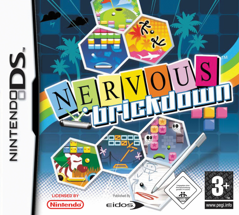 Caratula de Nervous Brickdown para Nintendo DS