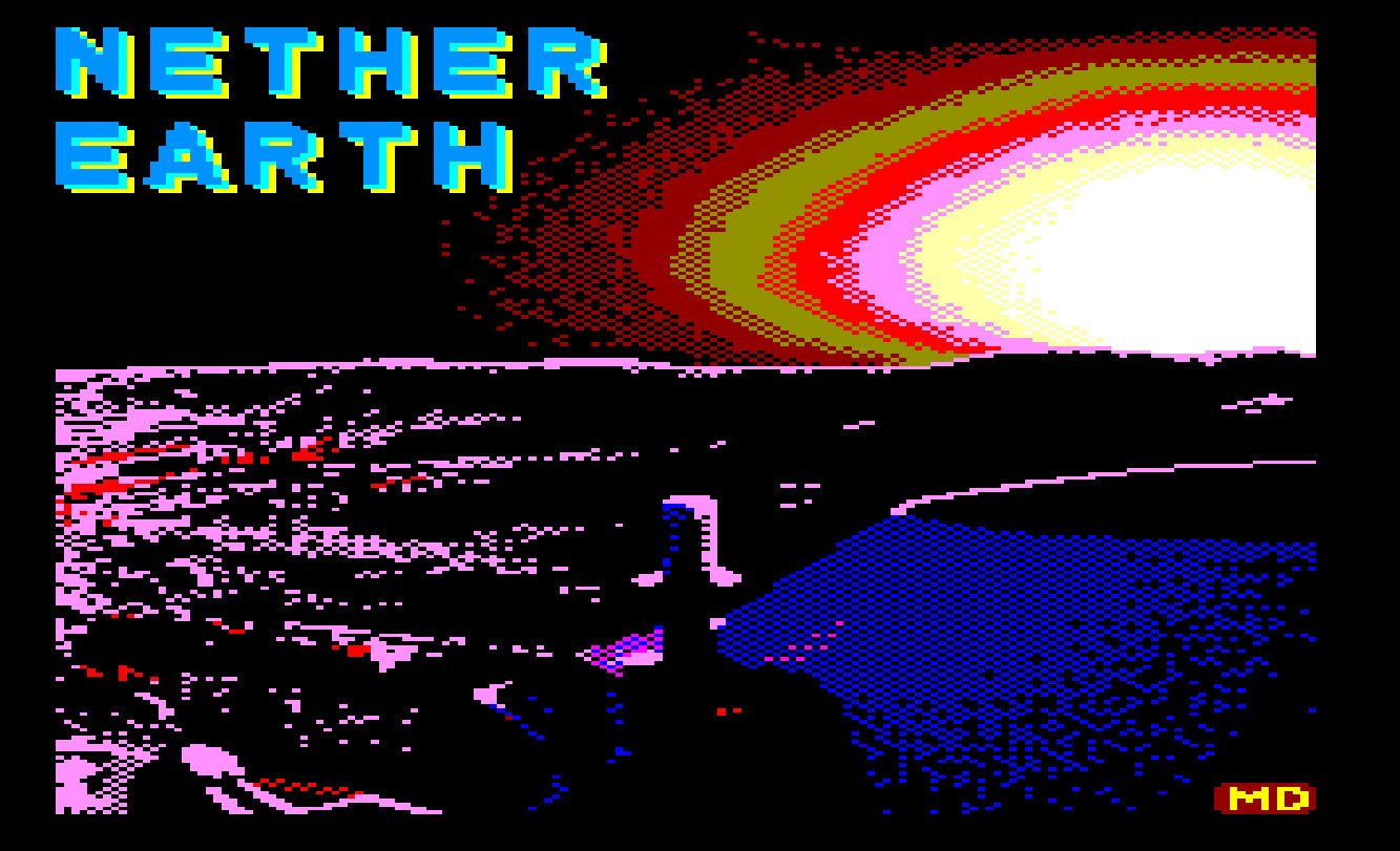 Pantallazo de Nether Earth para Amstrad CPC