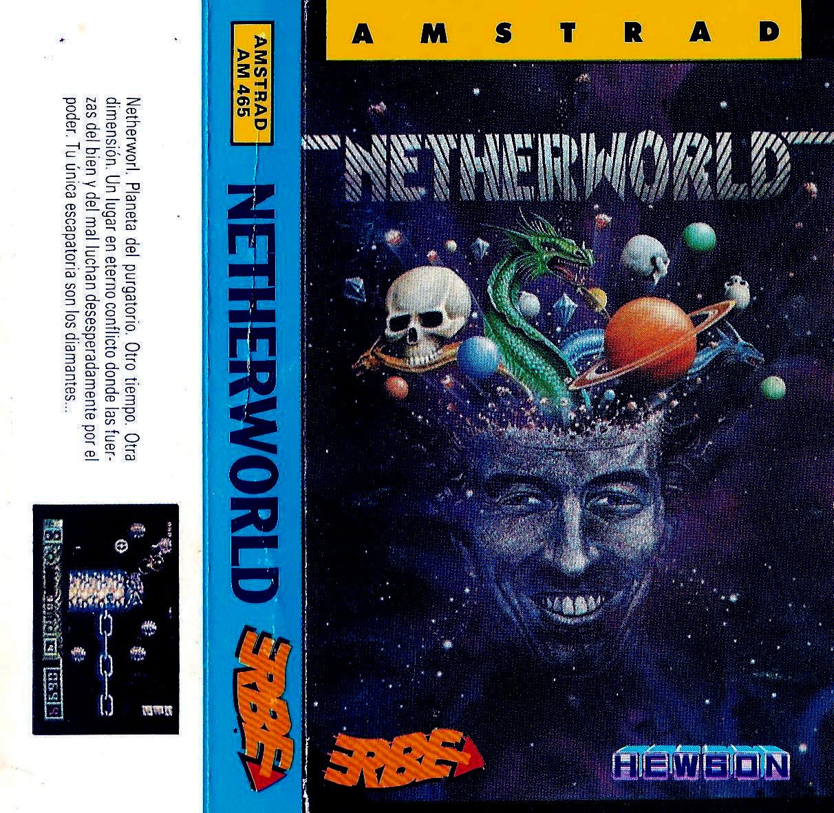 Caratula de Netherworld para Amstrad CPC