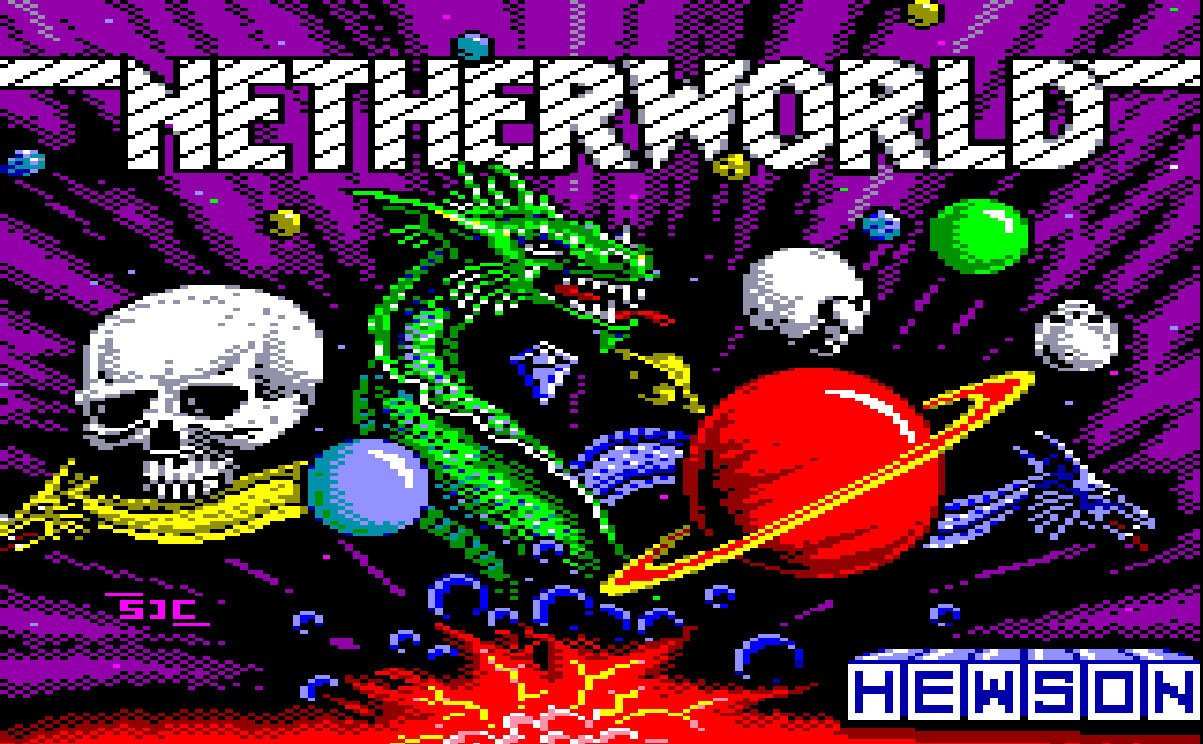 Pantallazo de Netherworld para Amstrad CPC