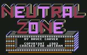 Pantallazo de Neutral Zone para Commodore 64