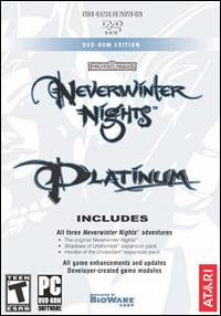 Caratula de Neverwinter Nights: Platinum -- DVD Edition para PC