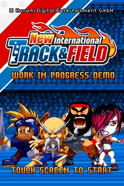 Pantallazo de New International Track and Field para Nintendo DS