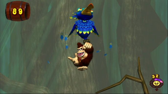 Pantallazo de New Play Control: Donkey Kong Jungle Beat para Wii
