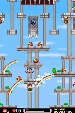 Pantallazo de New Rainbow Islands (Japonés) para Nintendo DS