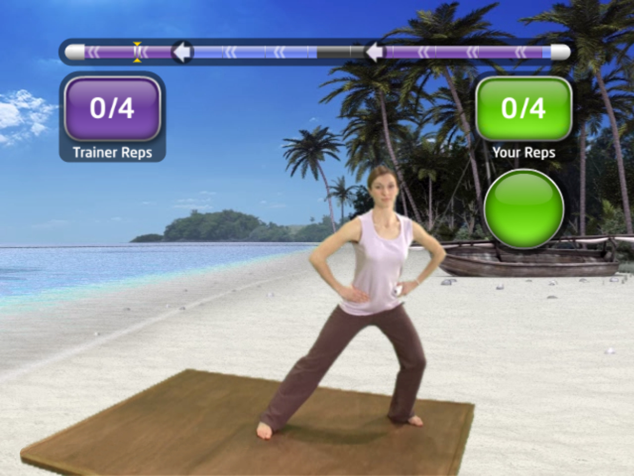 Pantallazo de NewU Fitness First Personal Trainer para Wii