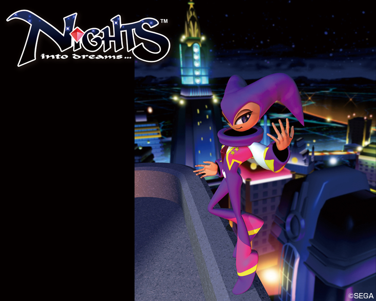 Fondo de NiGHTS: Into Dreams... para PlayStation 2