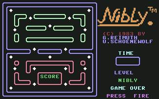 Pantallazo de Nibly para Commodore 64