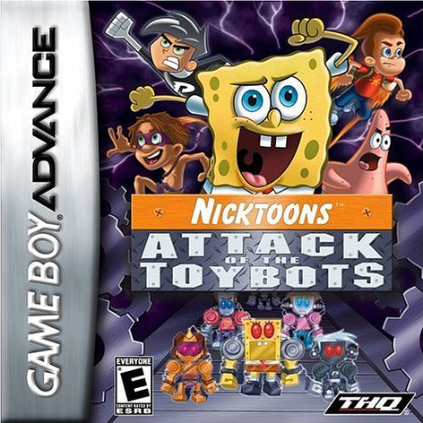 Caratula de Nicktoons: Attack of the Toybots para Game Boy Advance