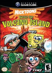 Caratula de Nicktoons: Battle For Volcano Island para GameCube