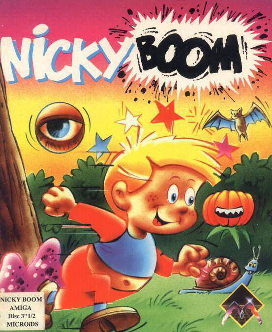 Caratula de Nicky Boom para Amiga
