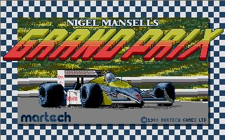 Pantallazo de Nigel Mansell's Grand Prix para Atari ST