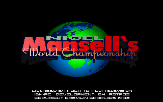 Pantallazo de Nigel Mansell's World Championship Racing para PC