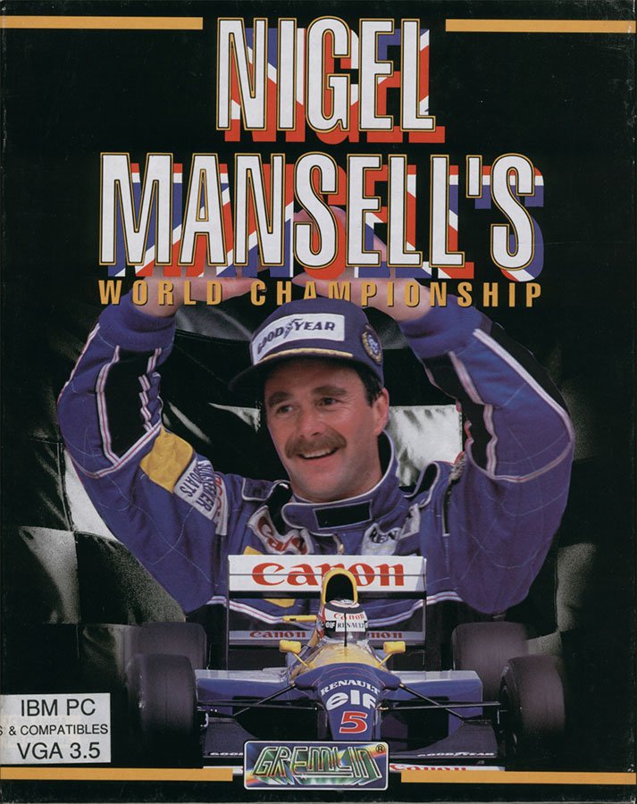 Caratula de Nigel Mansell's World Championship Racing para PC