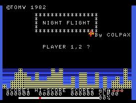 Pantallazo de Night Flight para MSX