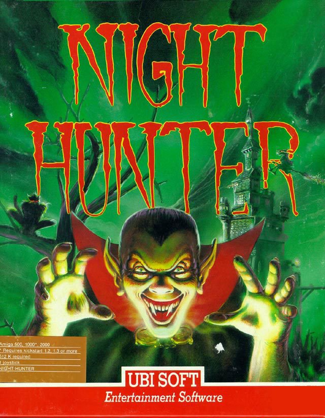 Caratula de Night Hunter para Amiga
