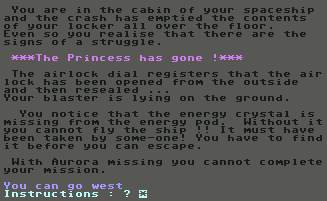 Pantallazo de Nightmare Planet para Commodore 64