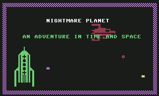 Pantallazo de Nightmare Planet para Commodore 64