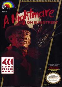 Caratula de Nightmare on Elm Street, A para Nintendo (NES)