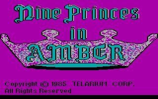 Pantallazo de Nine Princes in Amber para PC
