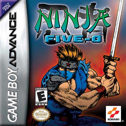 Caratula de Ninja Five-O para Game Boy Advance